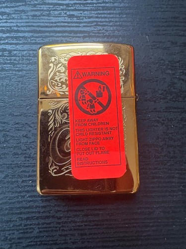 Antique brass camel - camel, zippo