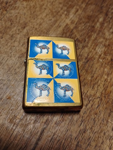 Zippo lighter camel corners - zippo,